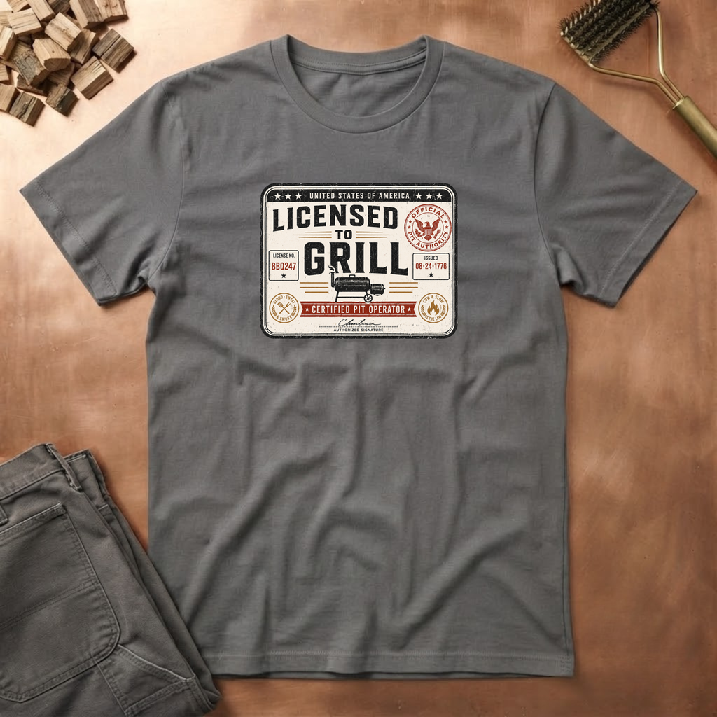 Licensed to grill T-Shirt