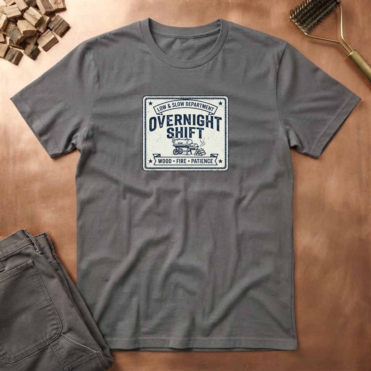 Overnight Badge T-Shirt