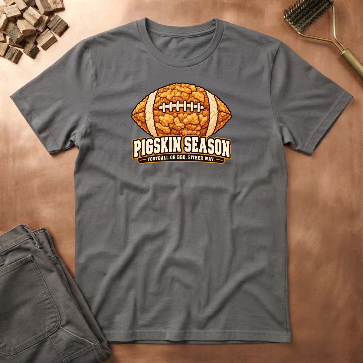 Football or BBQ T-Shirt