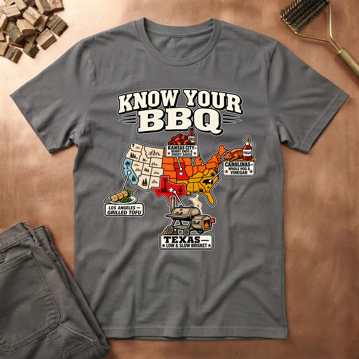 Know Your BBQ T-Shirt