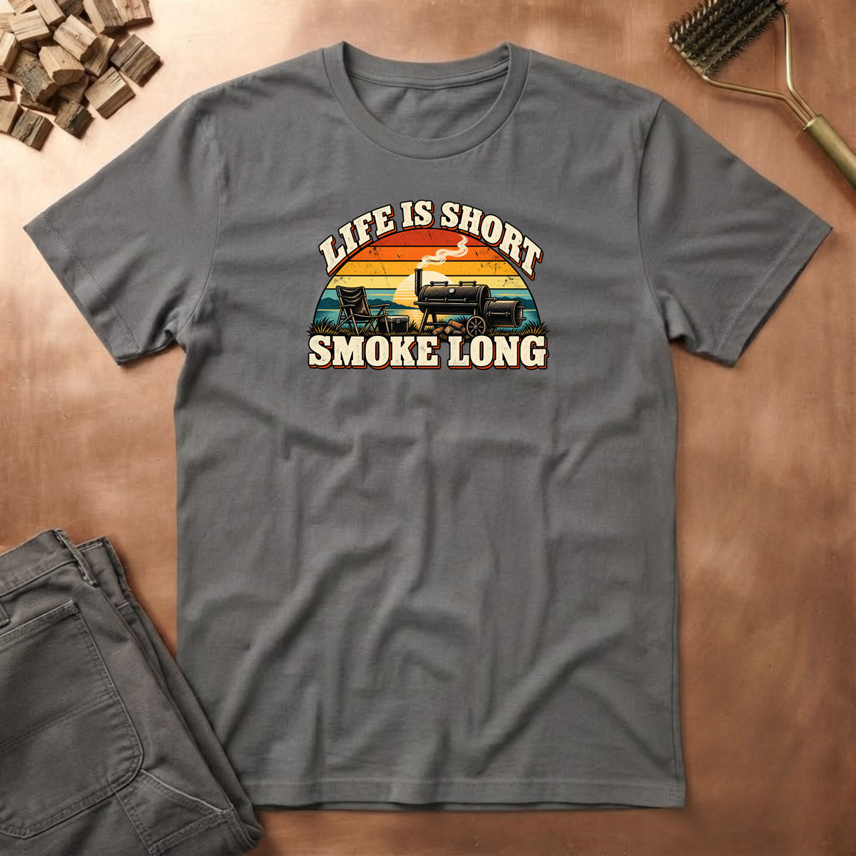 Smoke Long T-Shirt