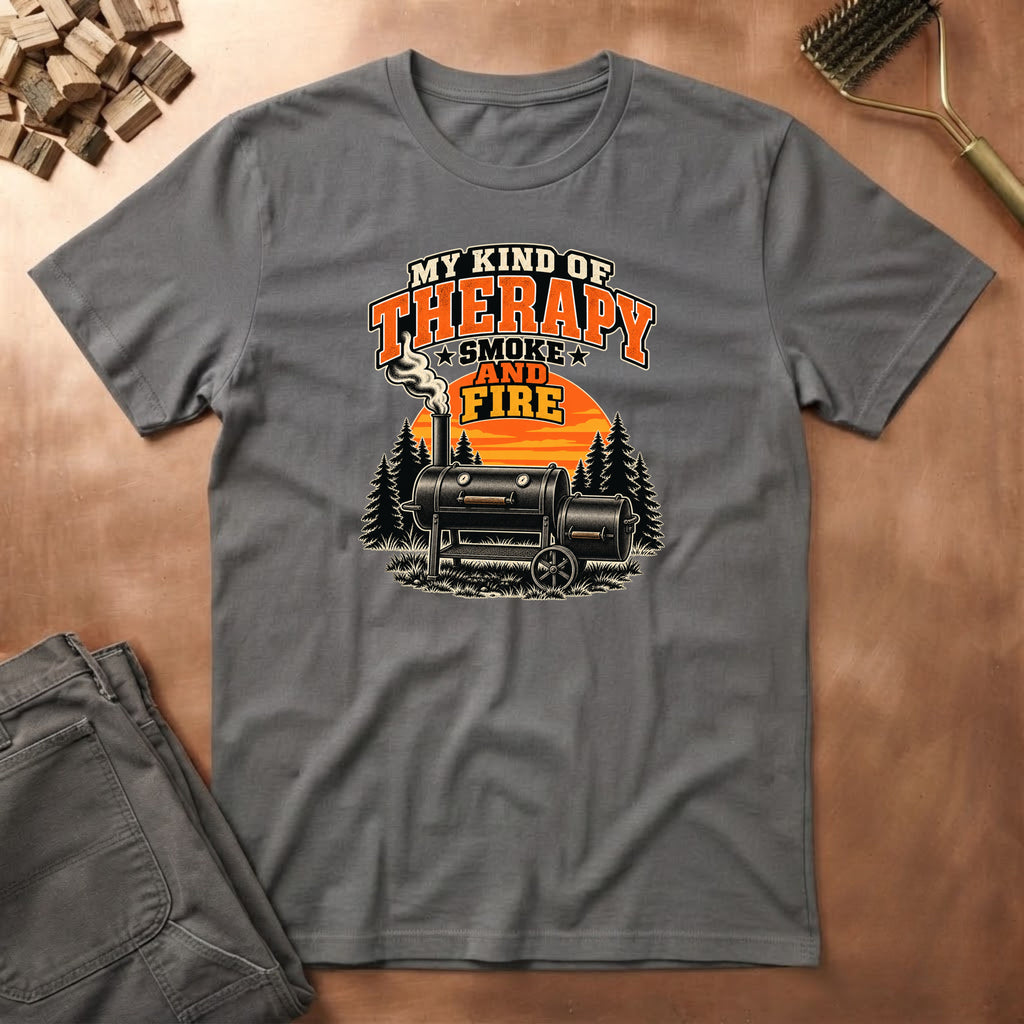 Smoke & Fire Therapy  T-Shirt
