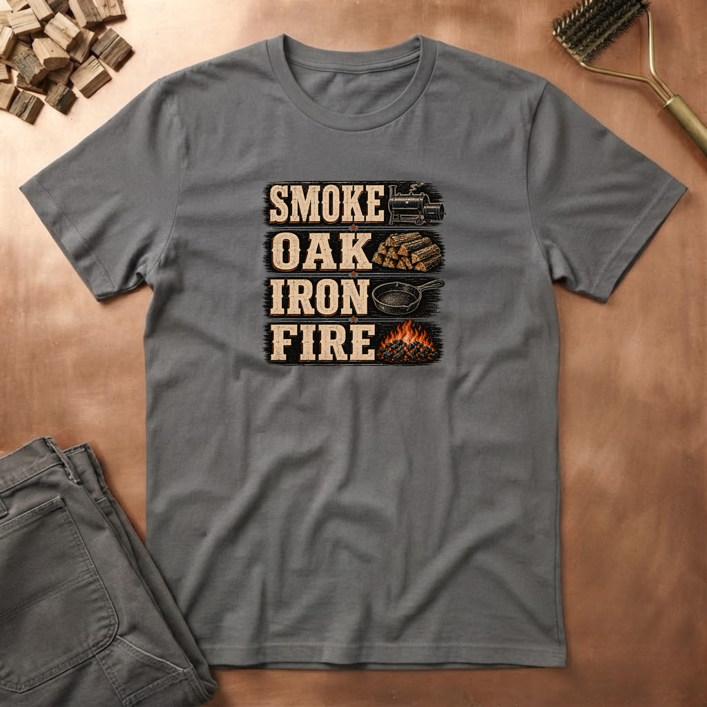 Smoke Oak Iron Fire T-Shirt