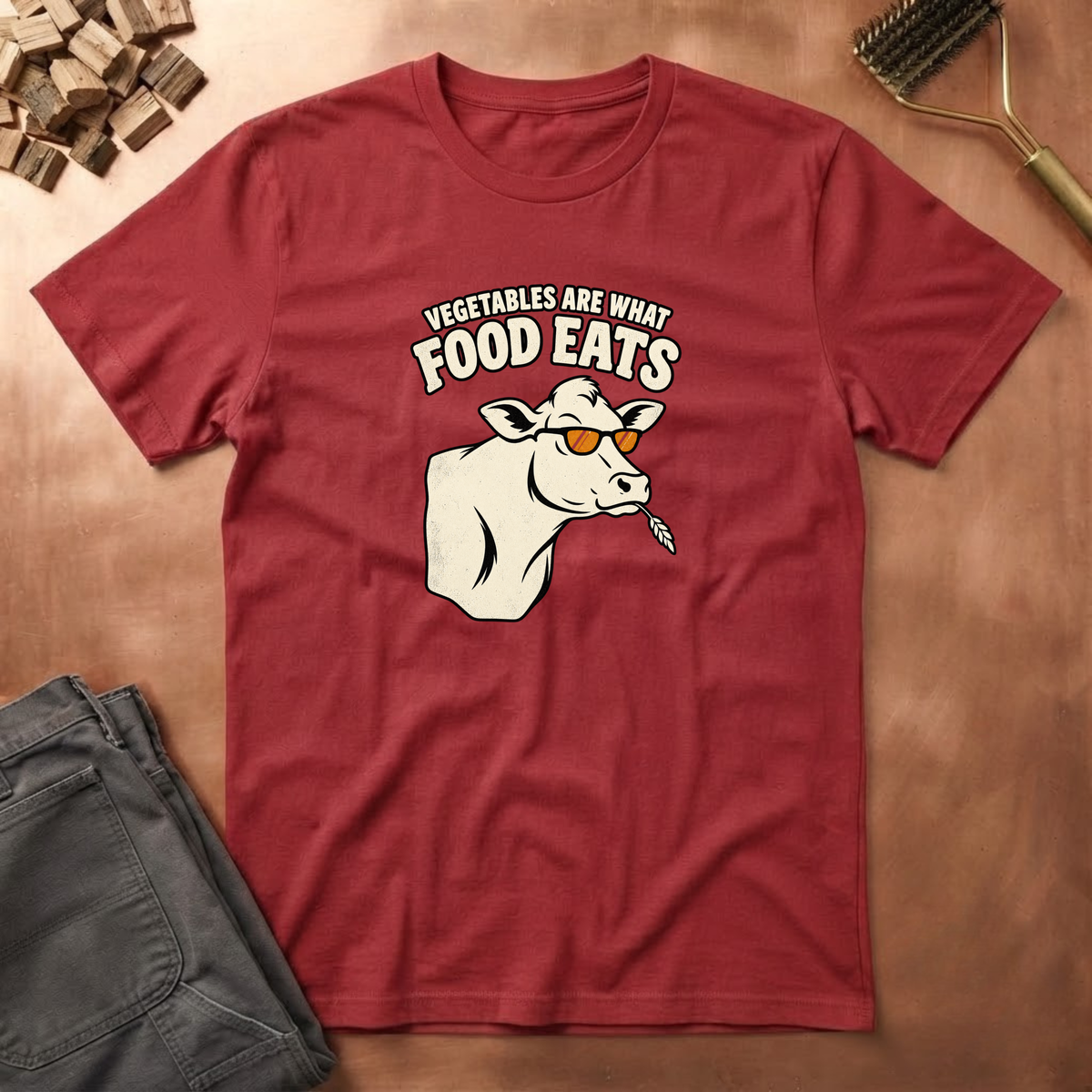 No Vegans Cow T-Shirt