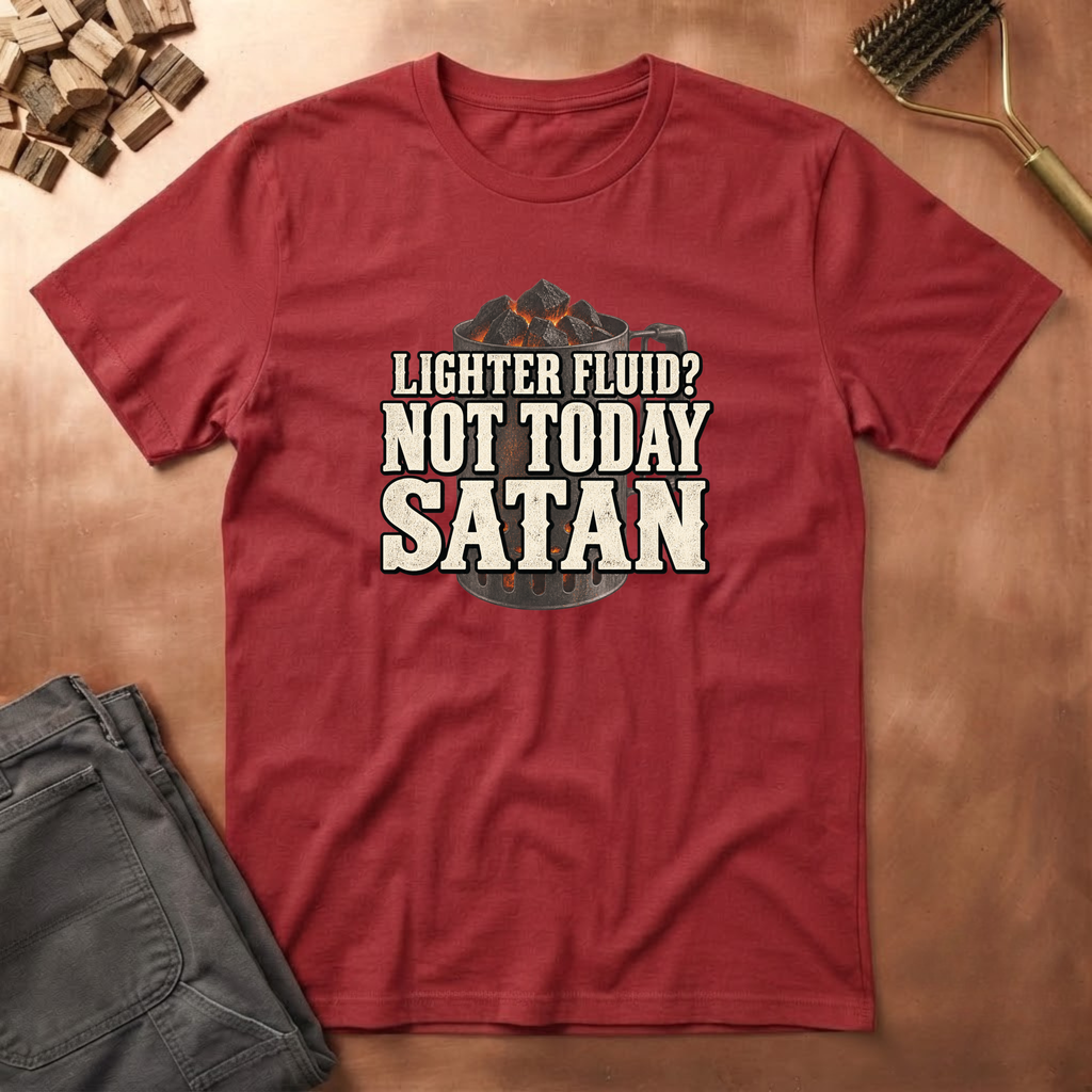 No Lighter Fluid T-Shirt