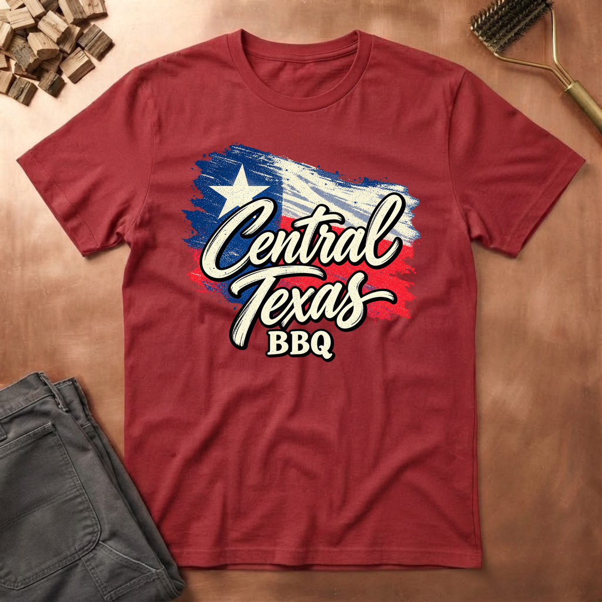 Central TX BBQ T-Shirt