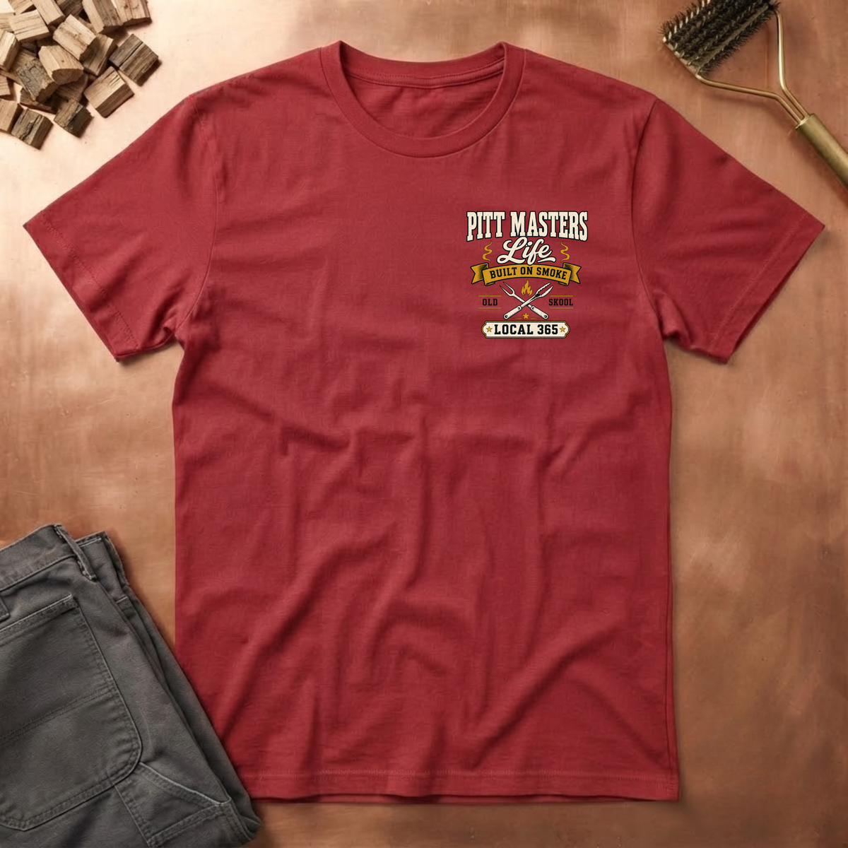 Pitmasters local 365 (FRONT & BACK)
