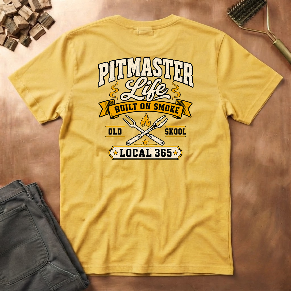Pitmasters local 365 (FRONT & BACK)