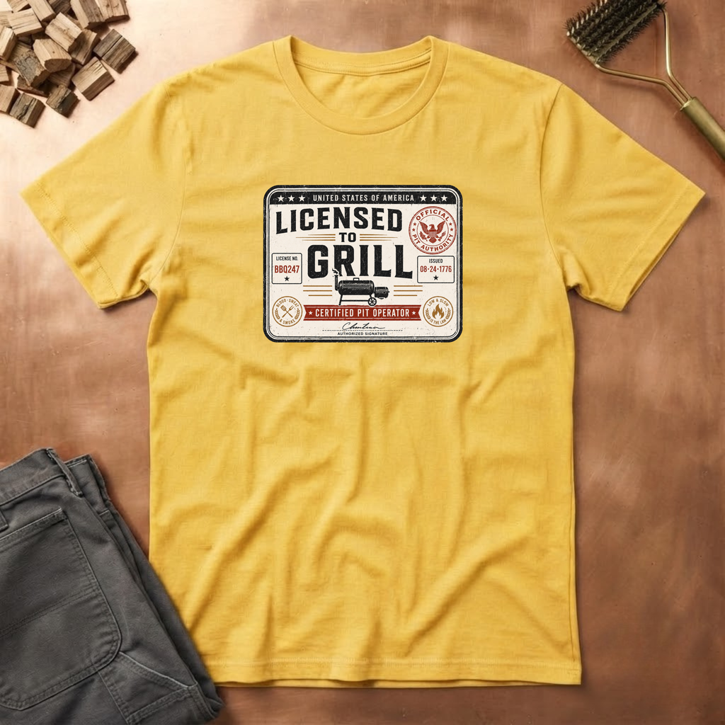 Licensed to grill T-Shirt