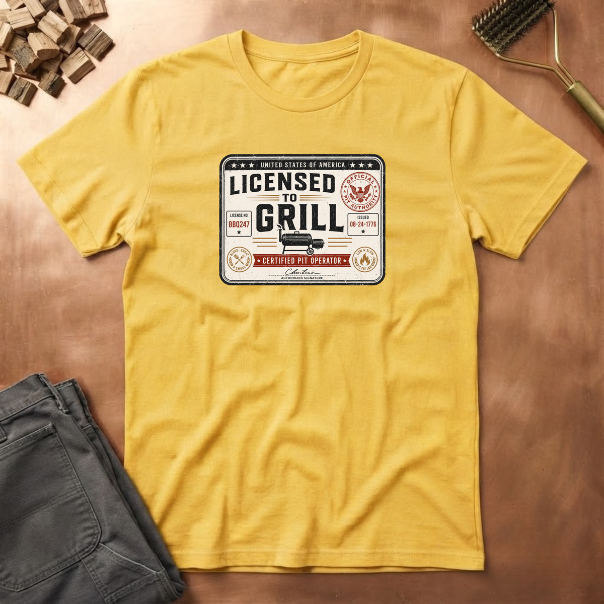 Licensed to grill T-Shirt