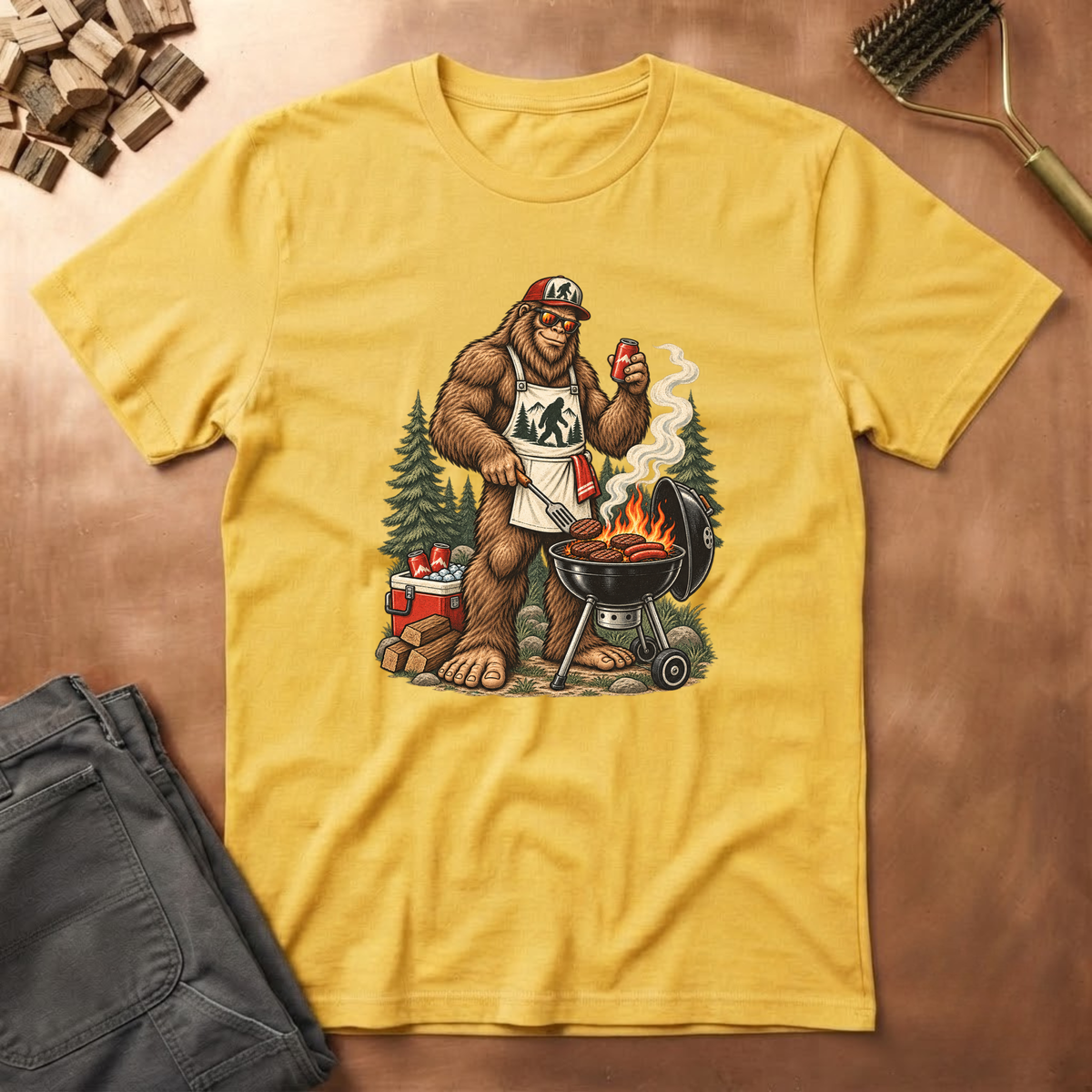 Bigfoot Grilling T-Shirt