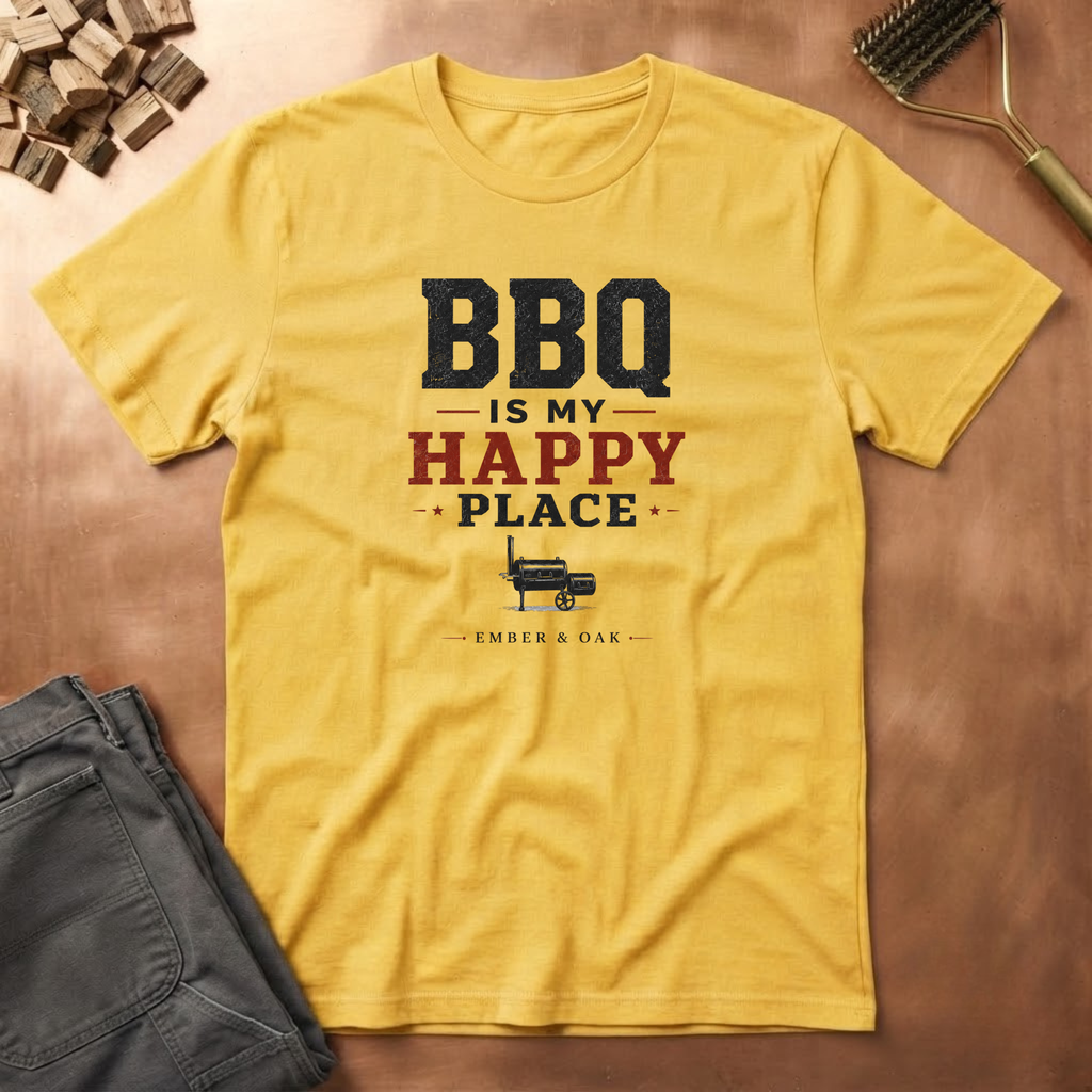 Happy Place BBQ T-Shirt