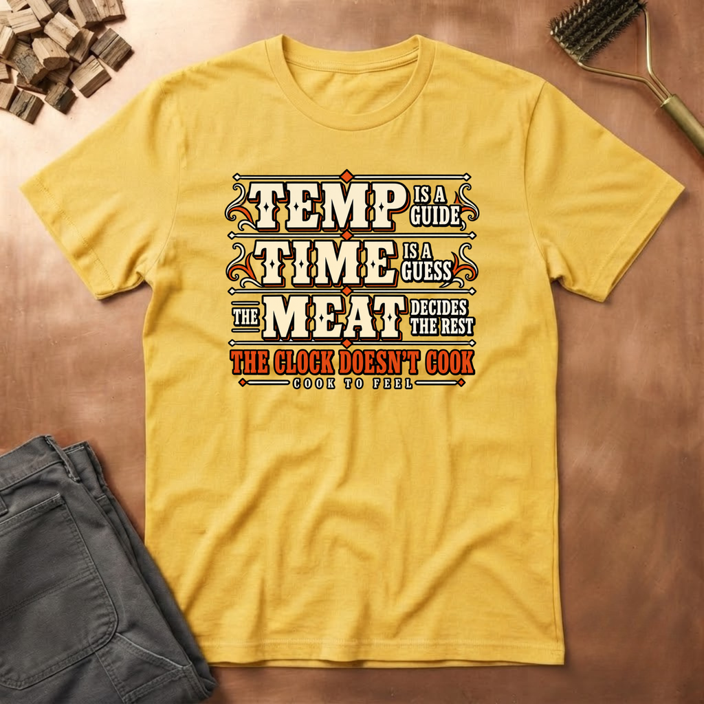 The clock doesnt cook T-Shirt