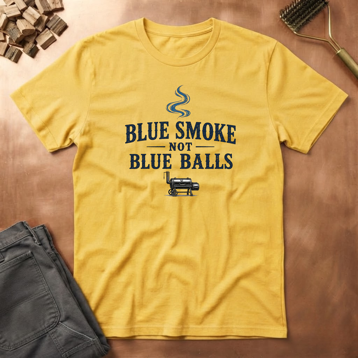 Blue smoke>Blue balls T-Shirt