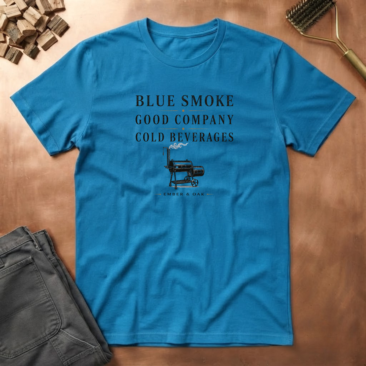 Blue Smoke  T-Shirt