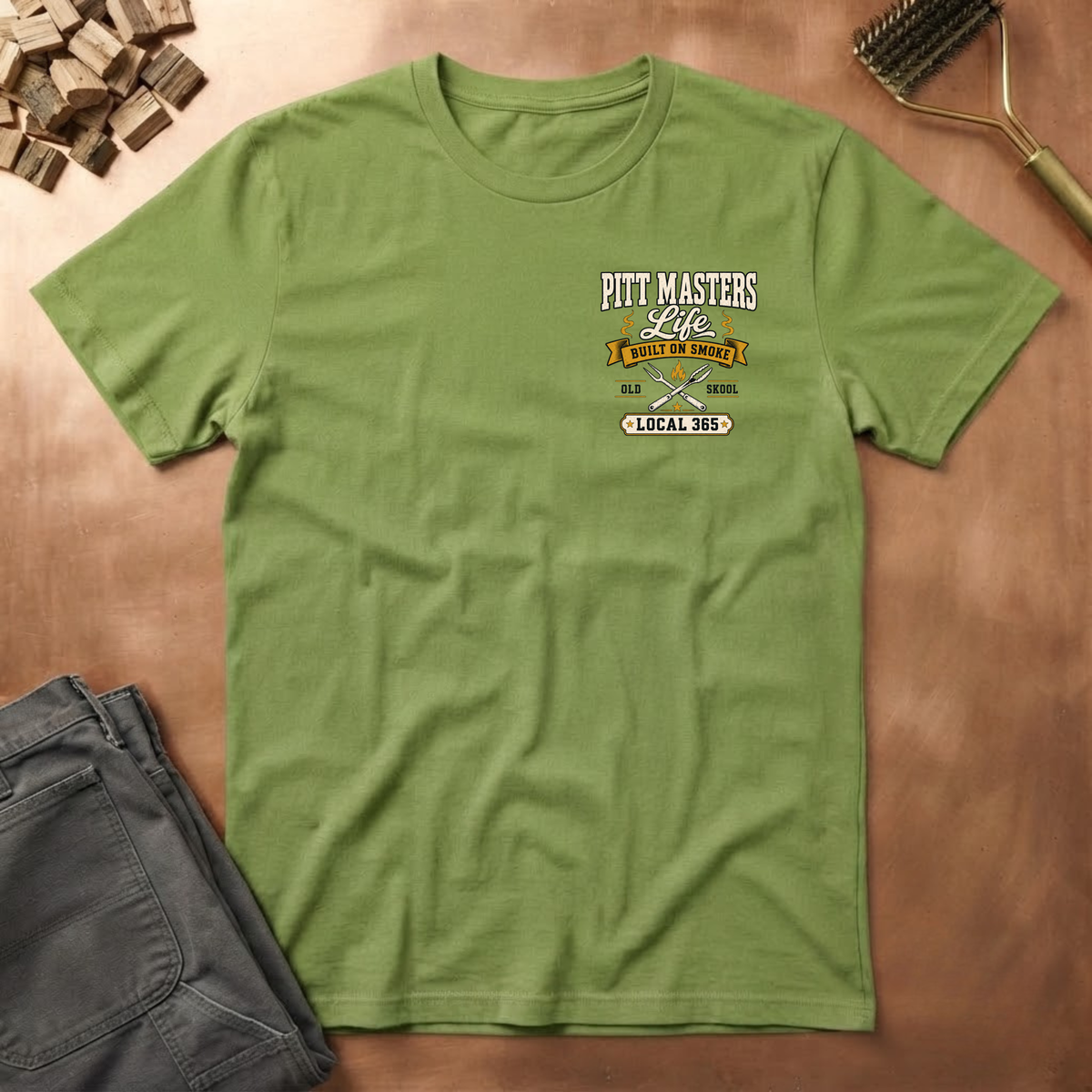 Pitmasters local 365 (FRONT & BACK)