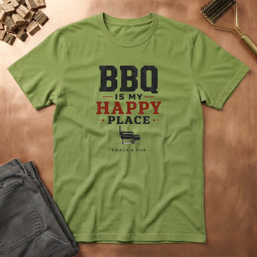 Happy Place BBQ T-Shirt