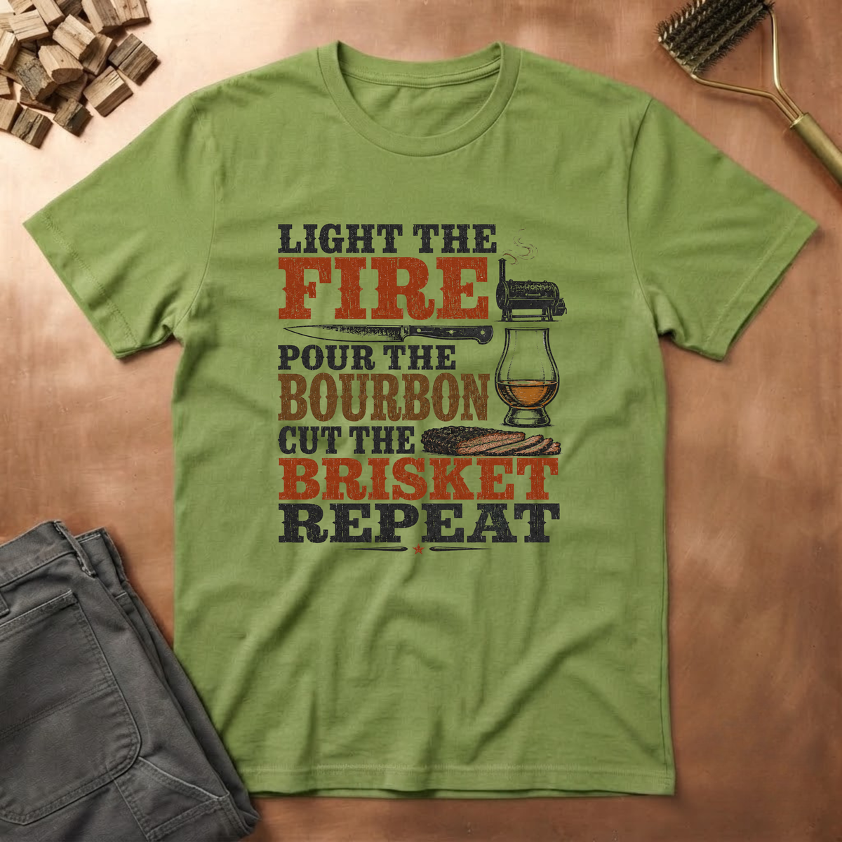 Light the fire repeat T-Shirt