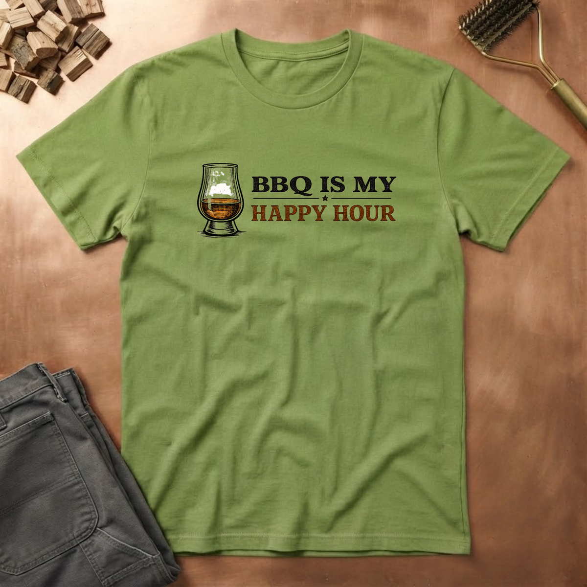 Bourbon happy hour T-Shirts