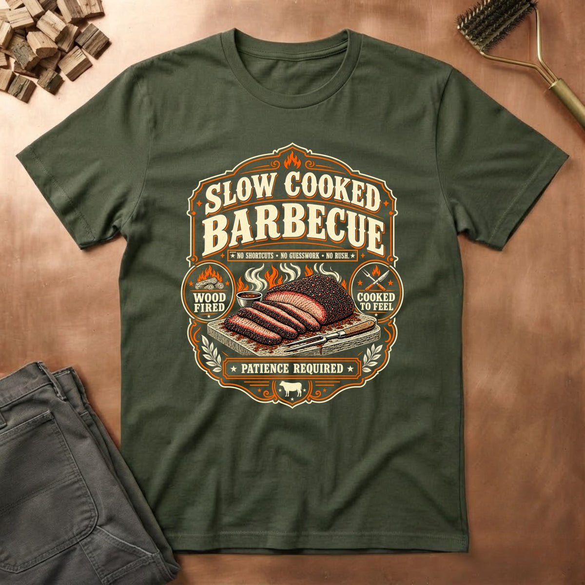 Slow Cooked BBQ T-Shirt