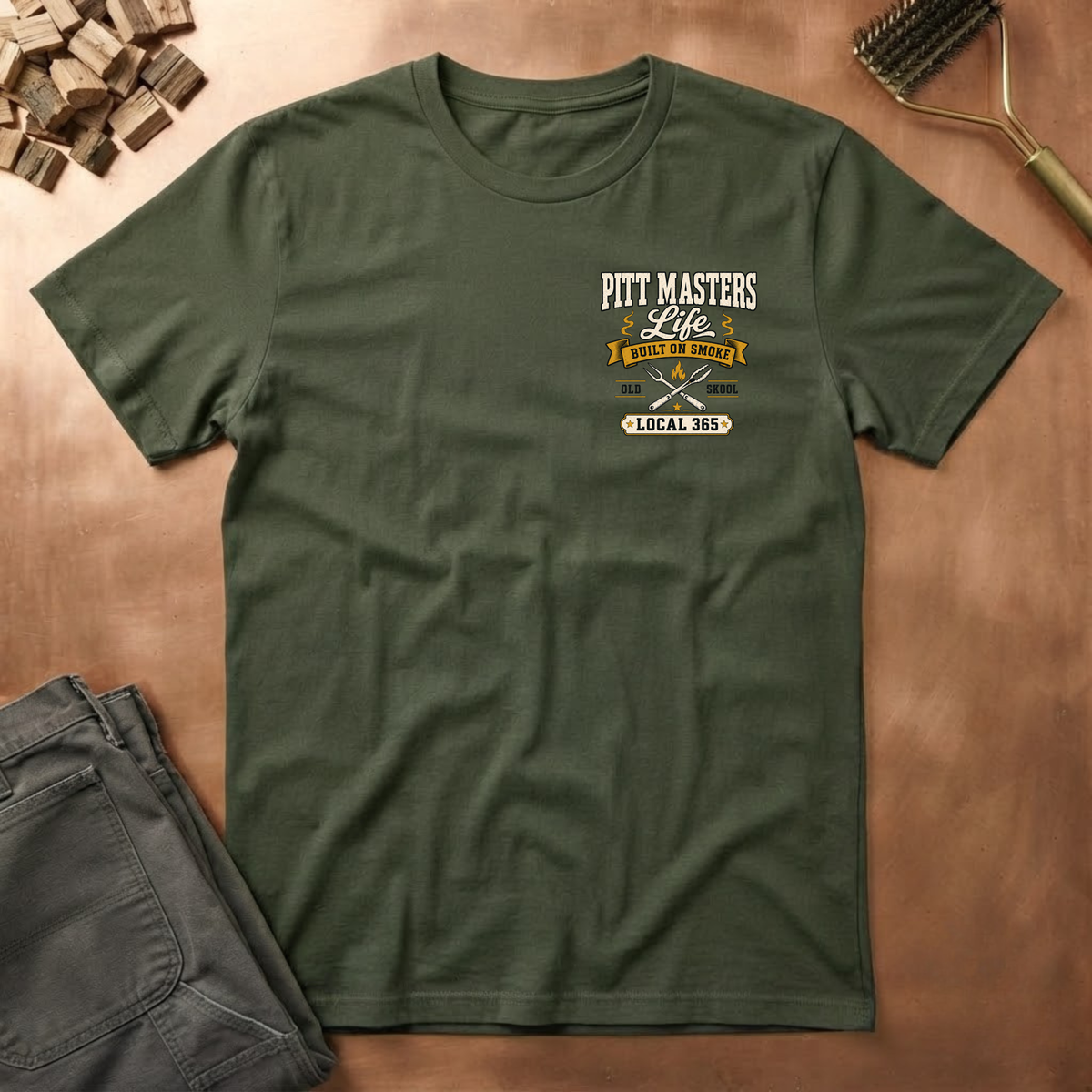 Pitmasters local 365 (FRONT & BACK)