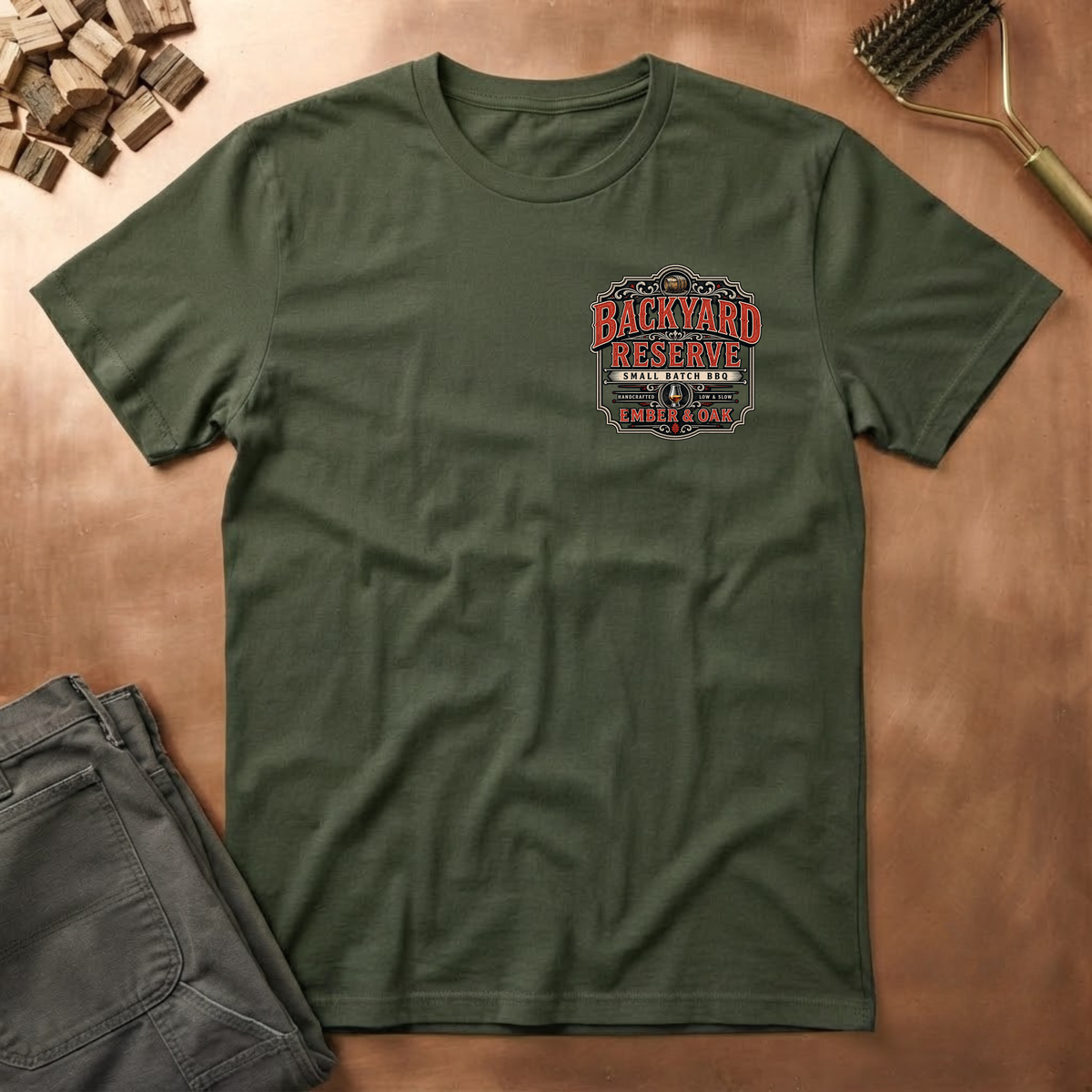 Backyard Reserve T-Shirt (FRONT & BACK)