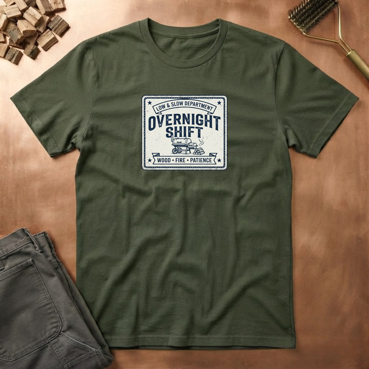 Overnight Badge T-Shirt