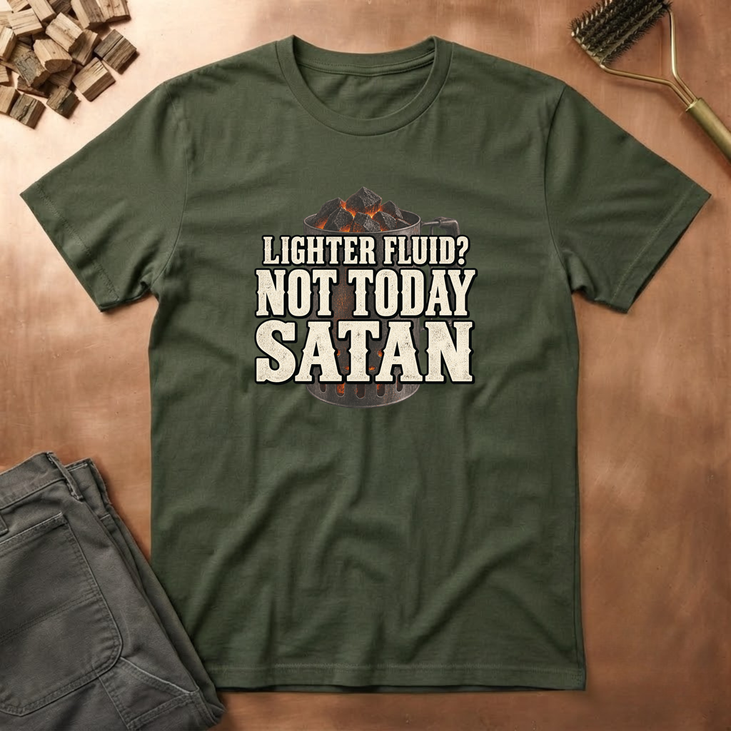 No Lighter Fluid T-Shirt