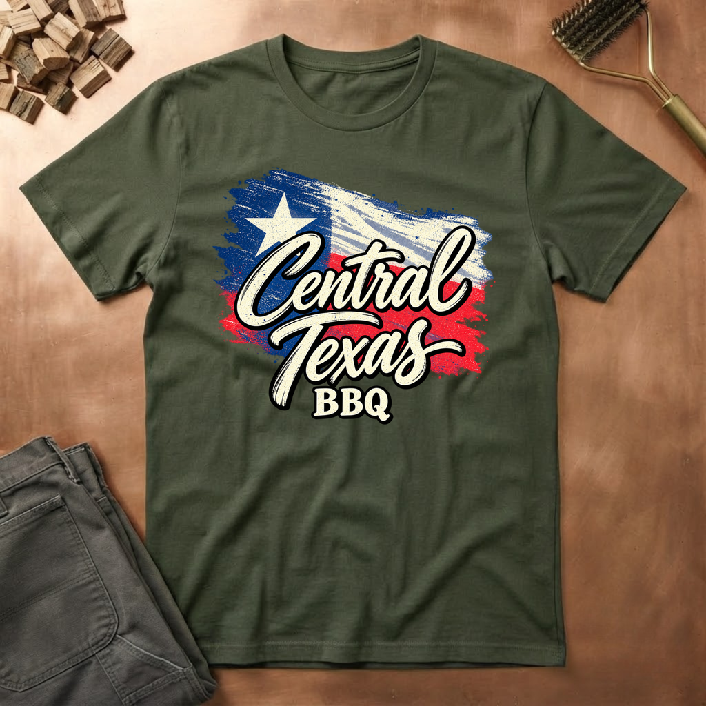 Central TX BBQ T-Shirt