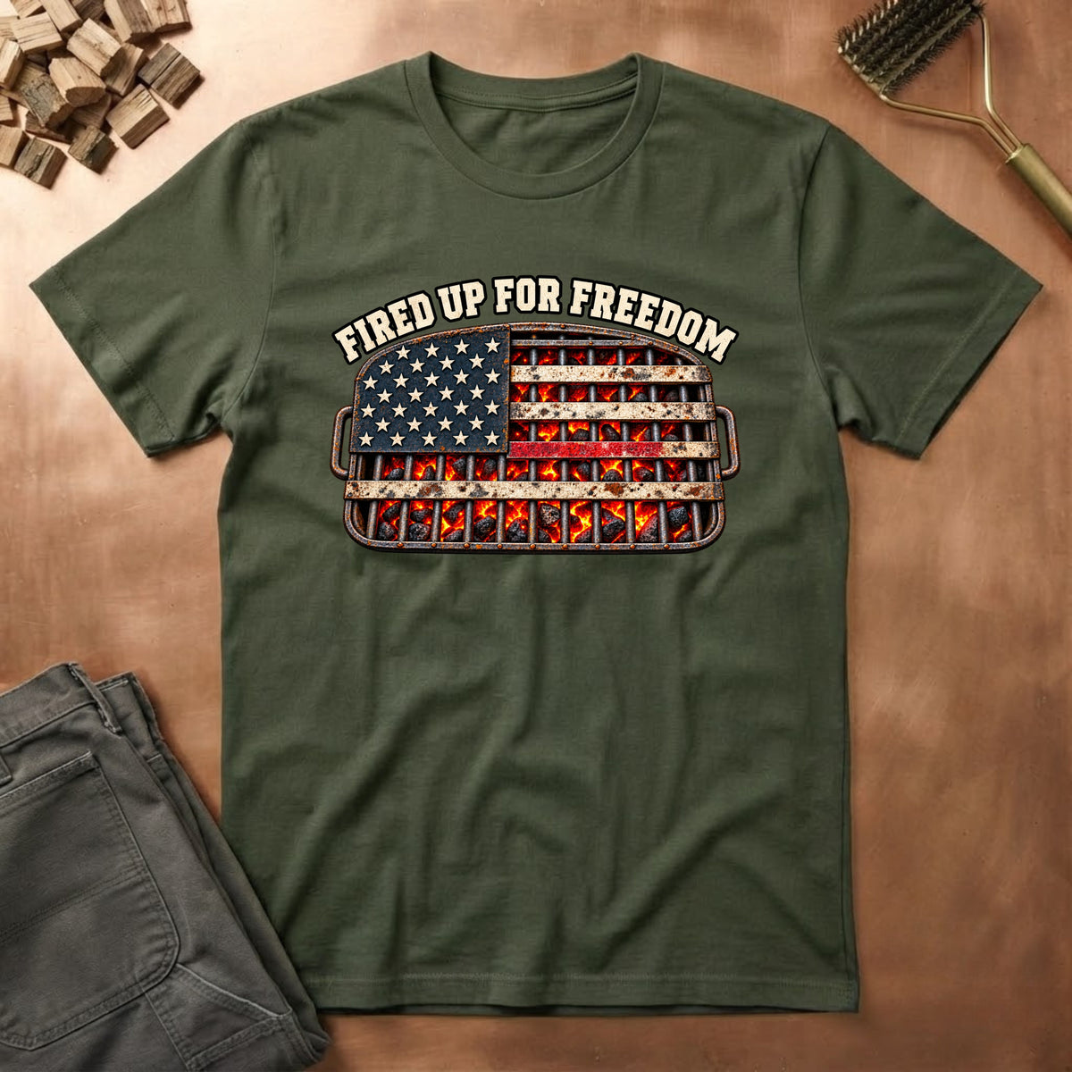 Fired Up For Freedom T-Shirt