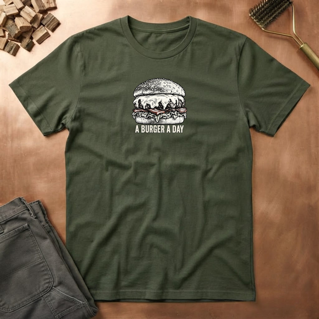 A Burger A Day T-Shirt