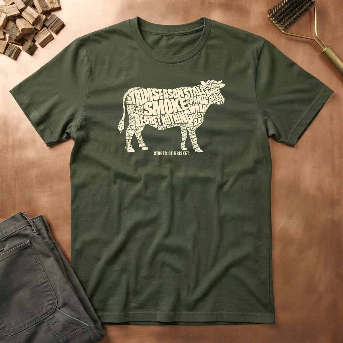 Stages Of Brisket T-Shirt