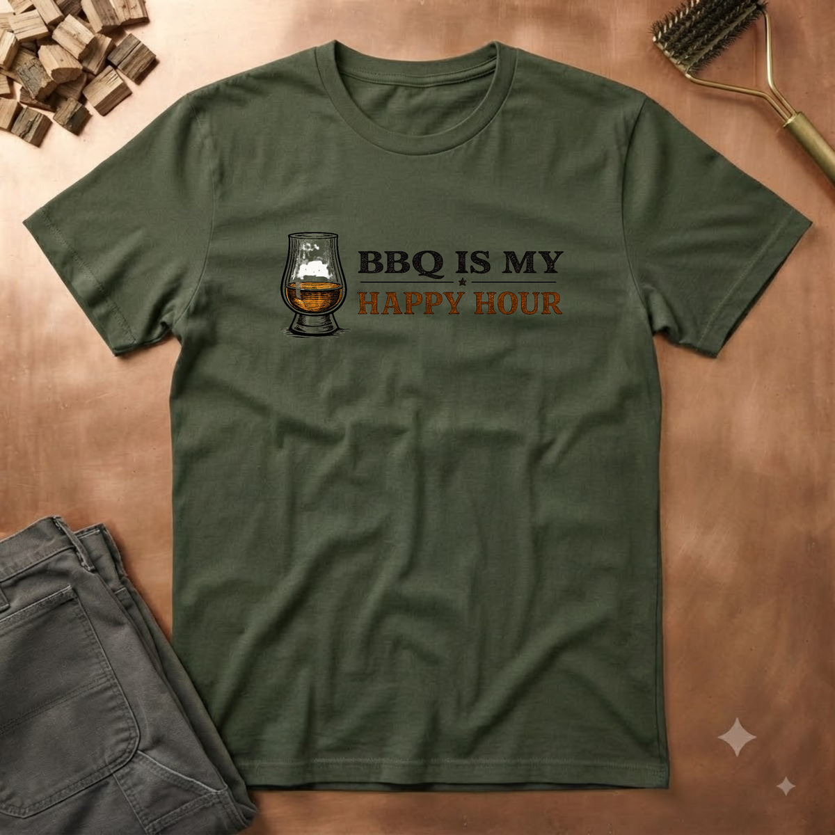 Bourbon happy hour T-Shirts