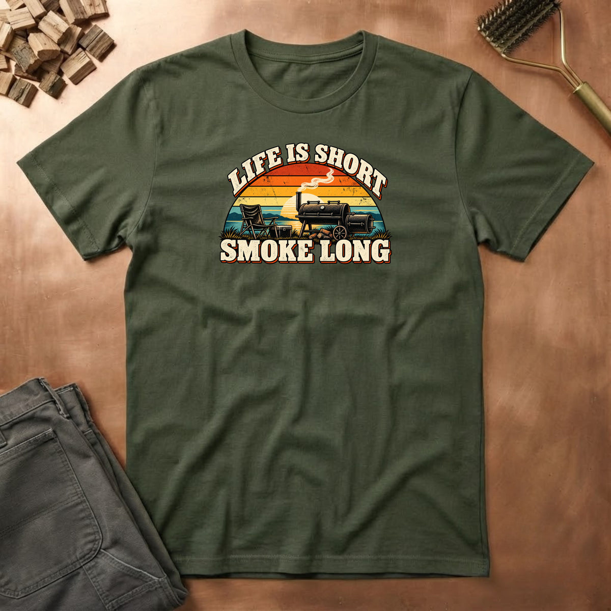 Smoke Long T-Shirt