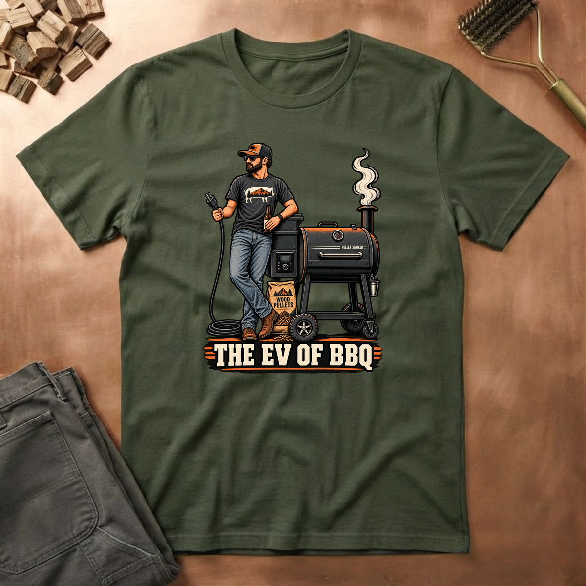 Pellet Smoker T-Shirt