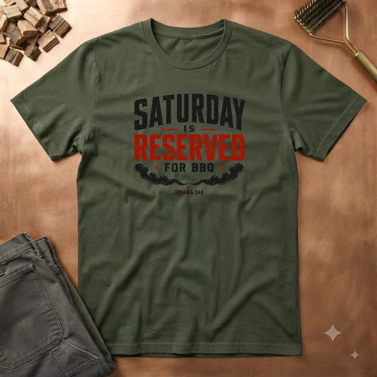 Sat Is For BBQ T-Shirt