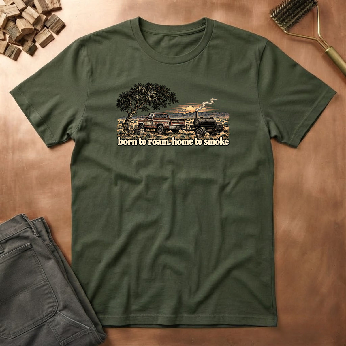 Home To Smoke T-Shirt