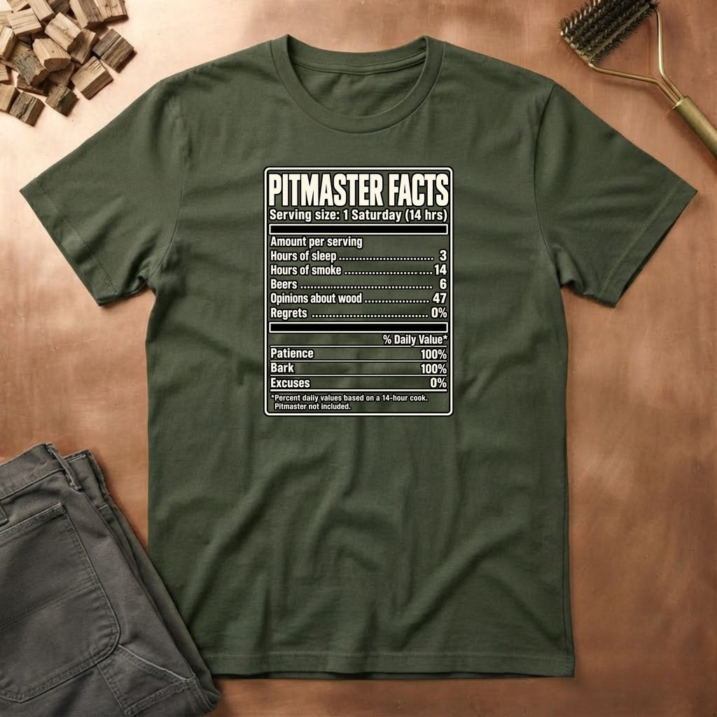 Pitmaster Facts T-Shirt