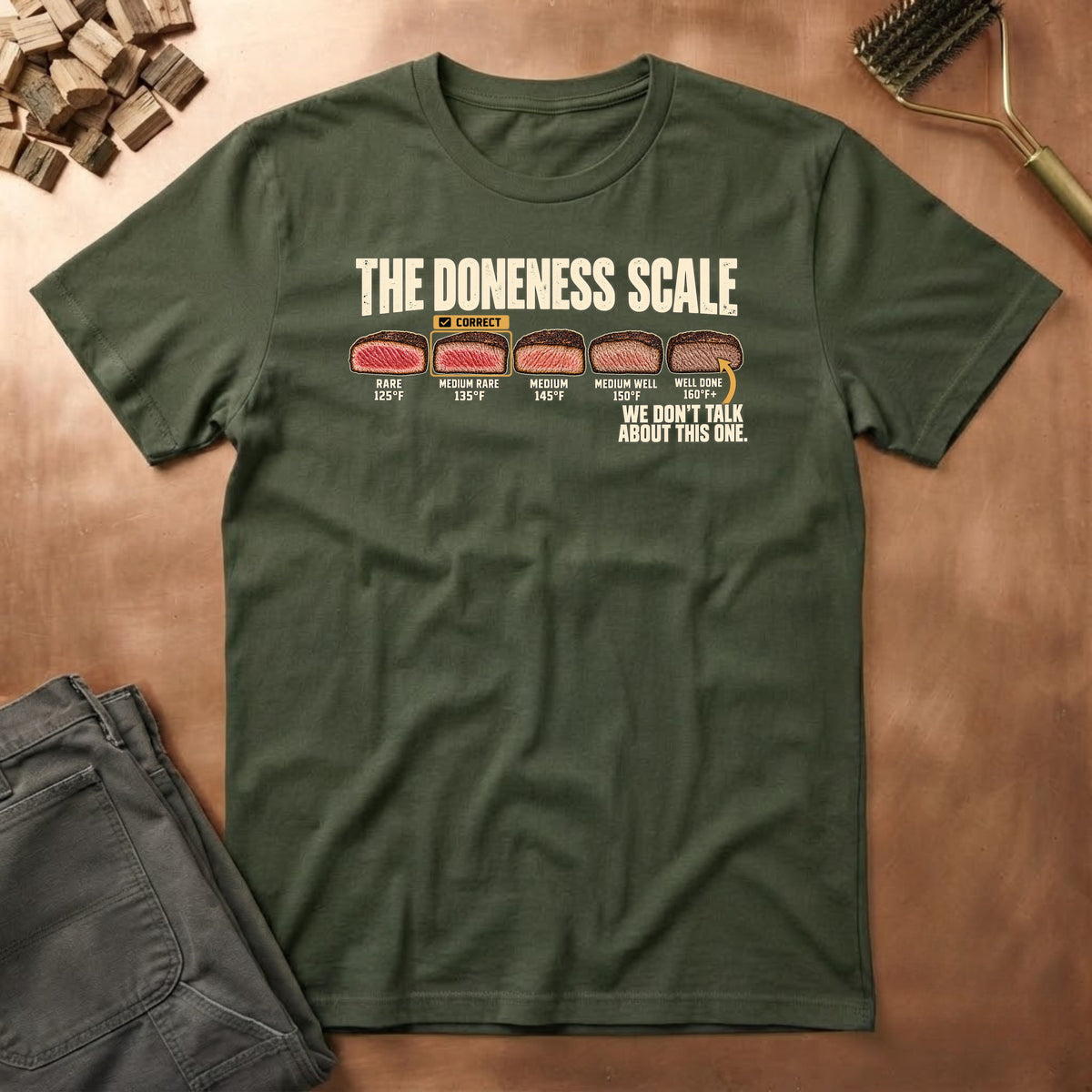 Doneness Scale  T-Shirt