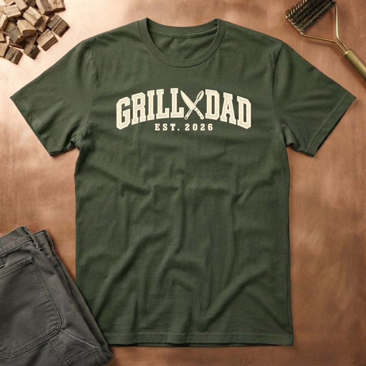 Grill Dad T-Shirt
