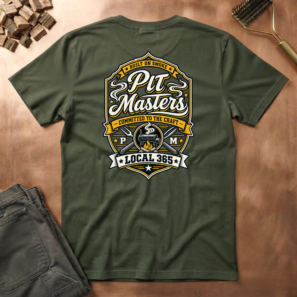 Pitmasters local 365 Sheild (FRONT & BACK)