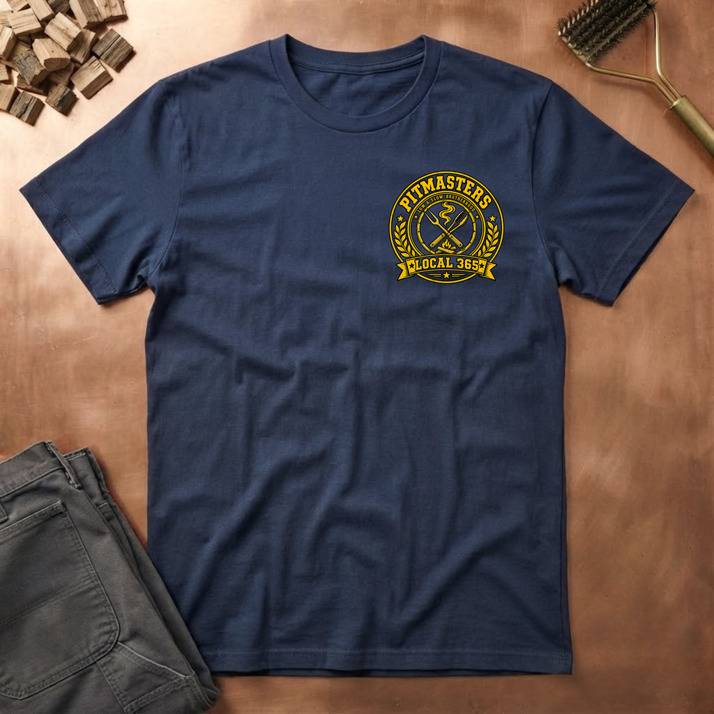 Pitmasters local 365 Circle (FRONT & BACK)