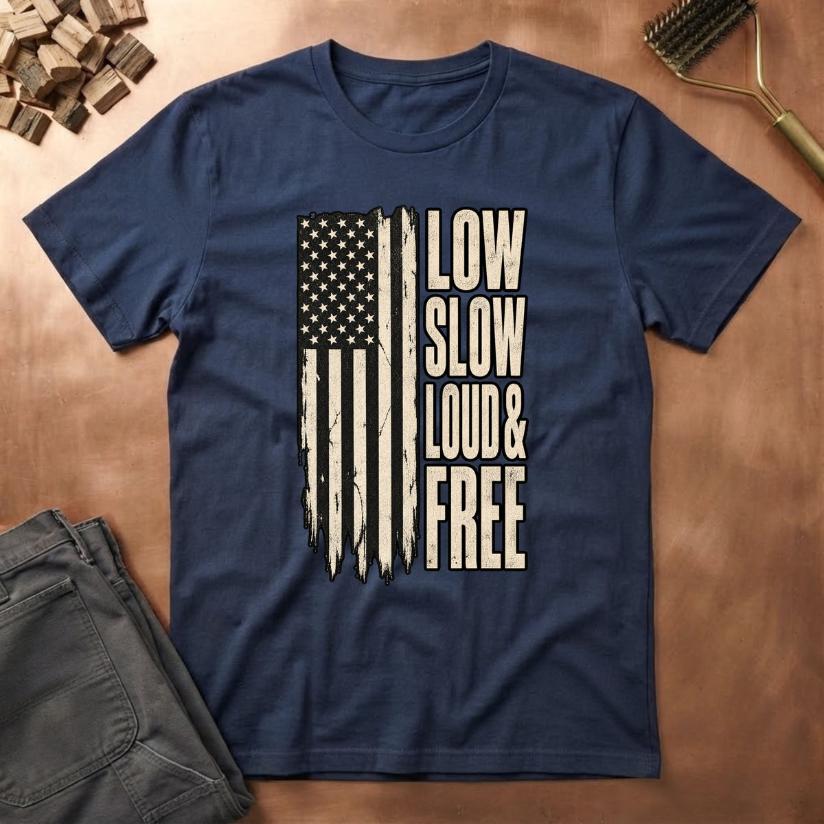 LSLF Distressed T-Shirt