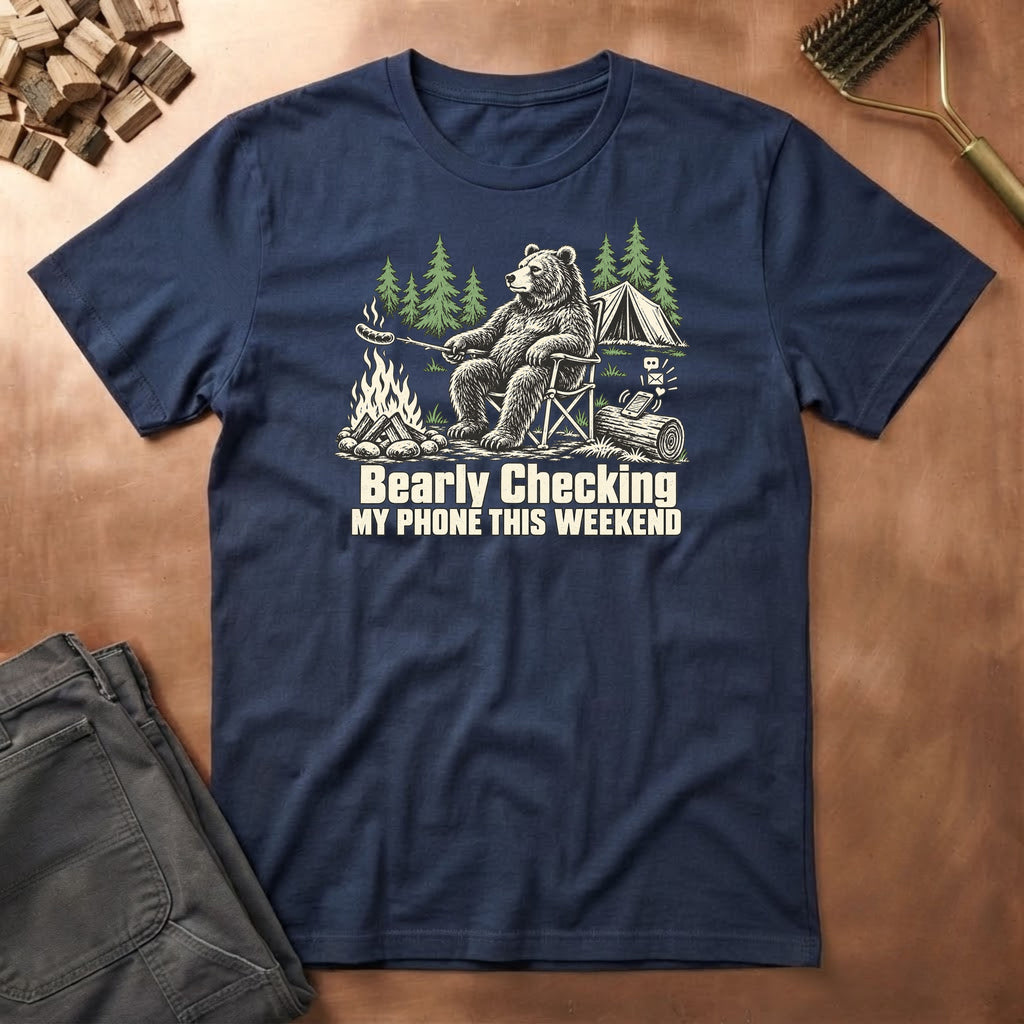 Bearly Checking T-Shirt