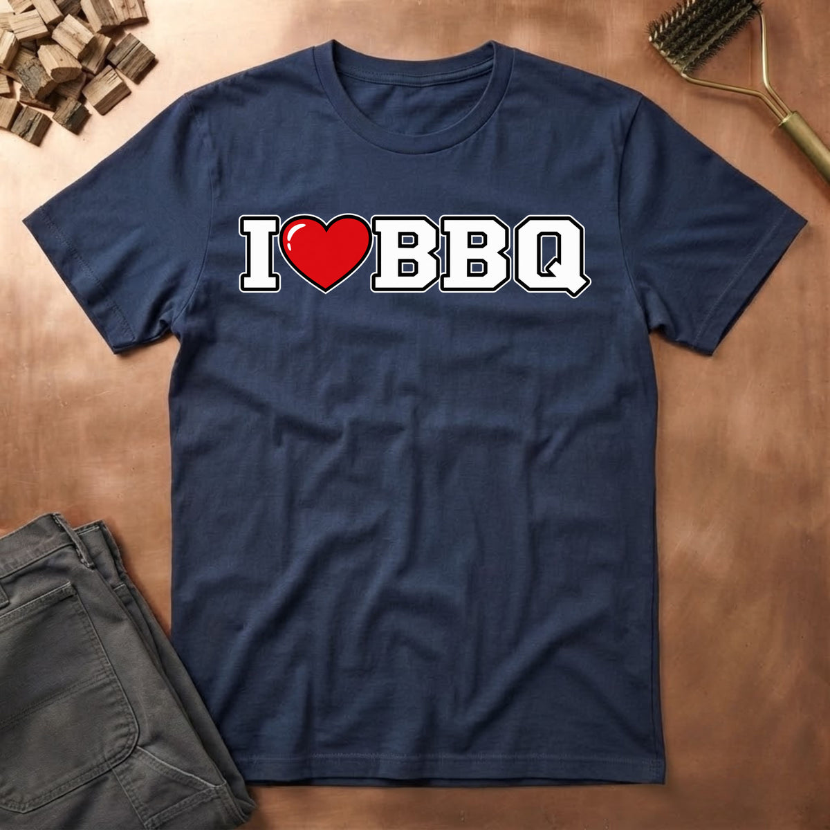 I Luv BBQ T-Shirt