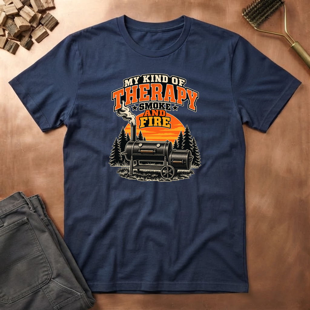 Smoke & Fire Therapy  T-Shirt
