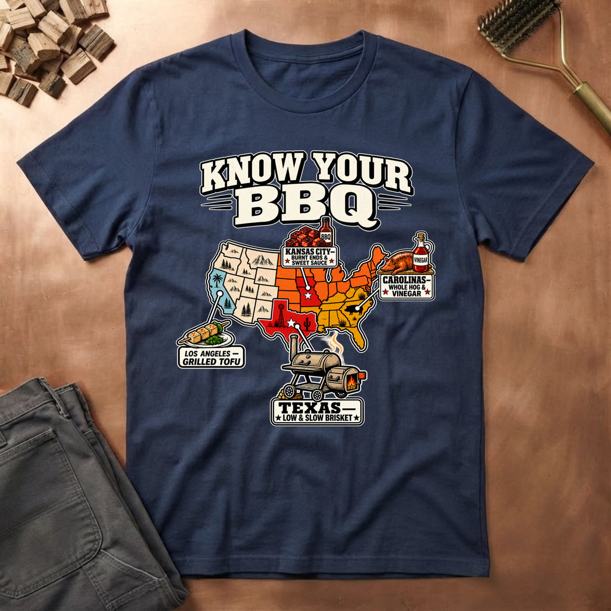 Know Your BBQ T-Shirt