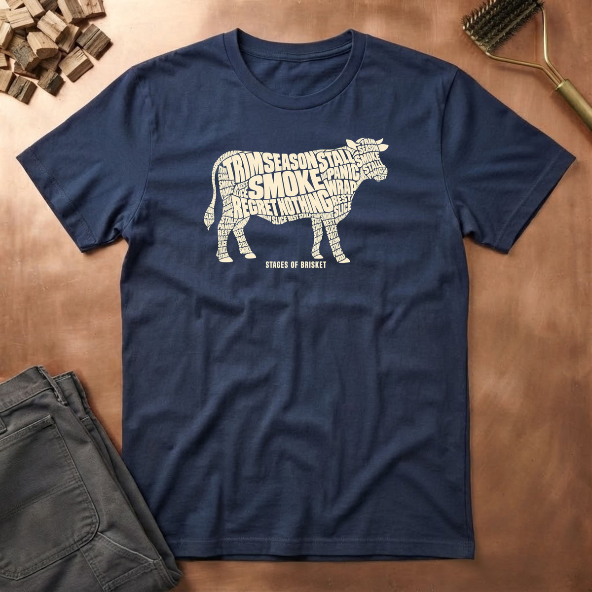 Stages Of Brisket T-Shirt