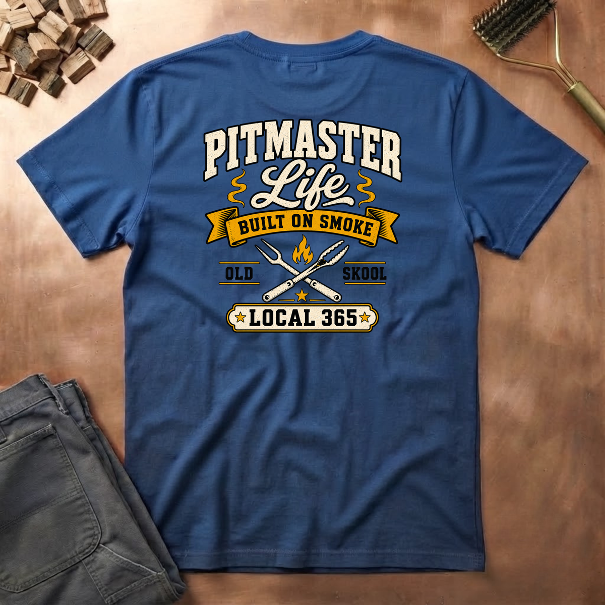 Pitmasters local 365 (FRONT & BACK)