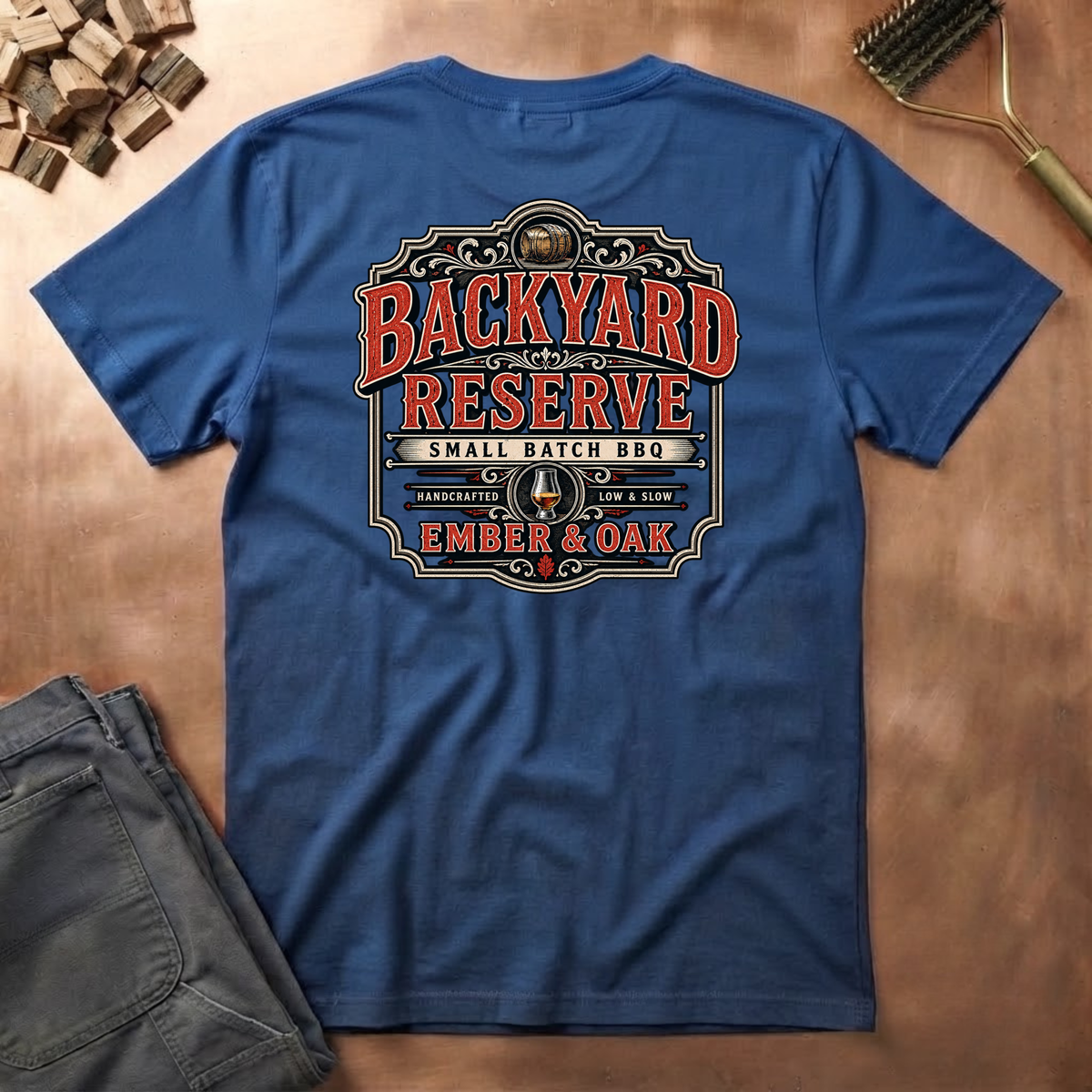Backyard Reserve T-Shirt (FRONT & BACK)